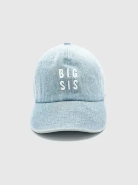 Rey to Z barn- och småbarnsmössor med ”Big Sis”-motiv