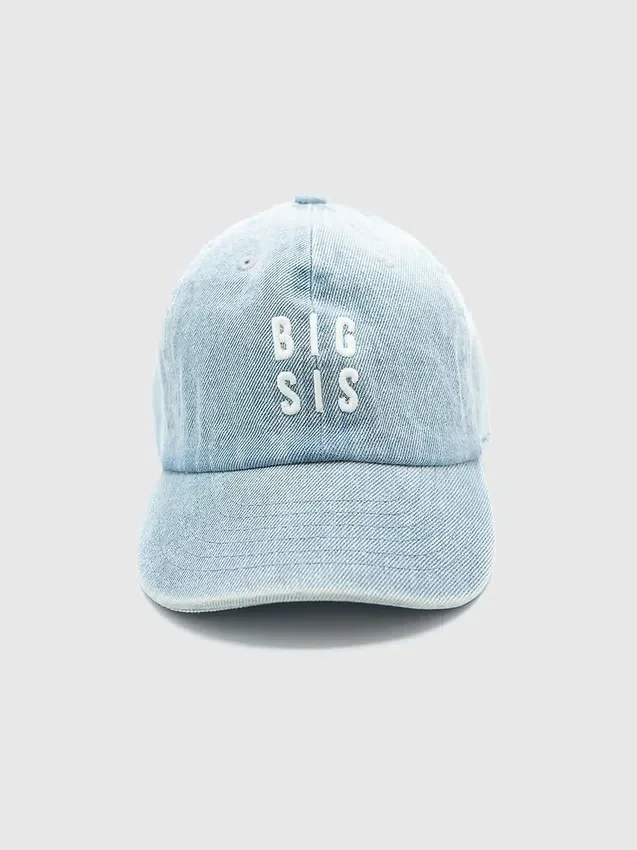 Rey to Z barn- och småbarnsmössor med ”Big Sis”-motiv