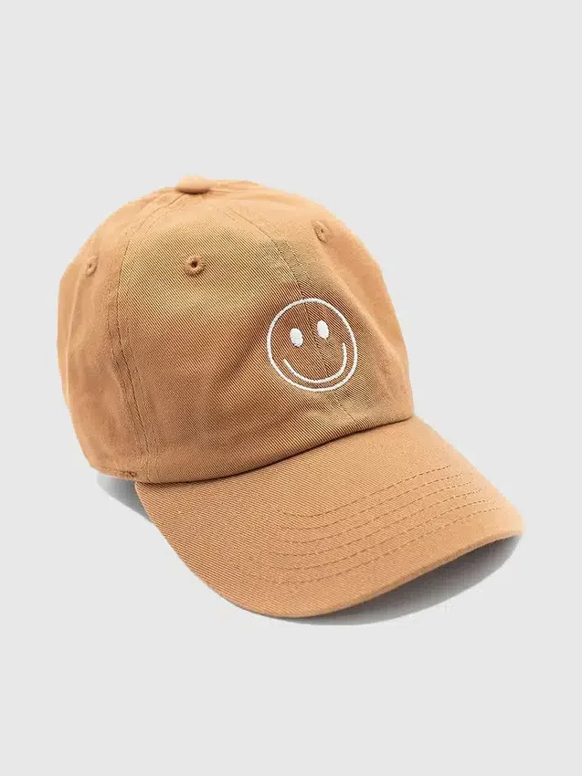 Rey to Z-hatt med smiley för barn och småbarn