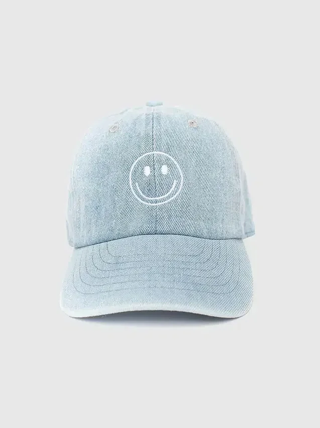 Rey to Z-hatt med smiley för barn och småbarn