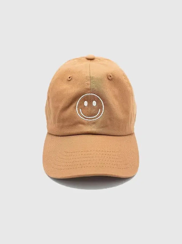 Rey to Z-hatt med smiley för barn och småbarn