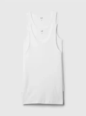 Ribbad linne (2-pack)