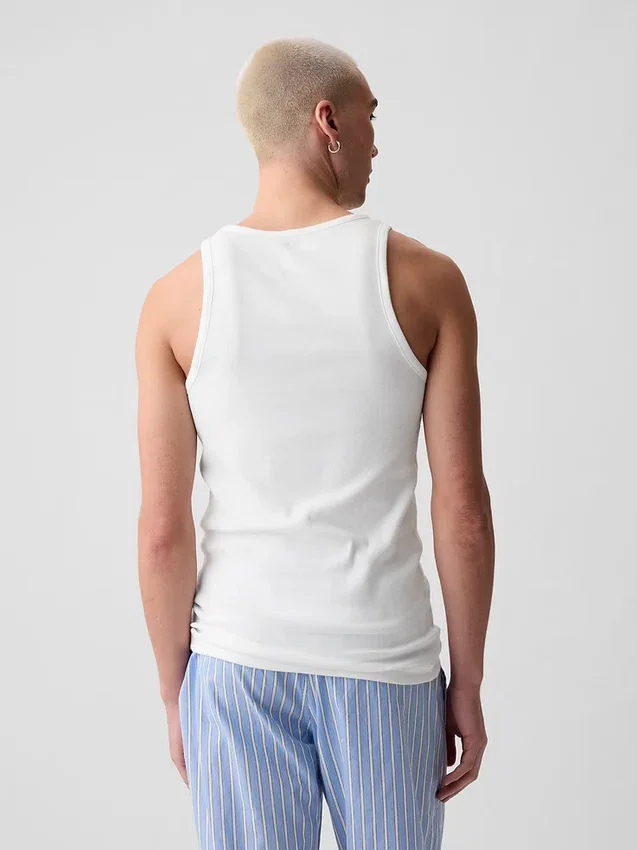 Ribbad linne (2-pack)