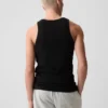 Ribbad linne (2-pack)