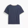 Ringer-T-shirt med tryck för barn i avslappnad passform med New York-motiv
