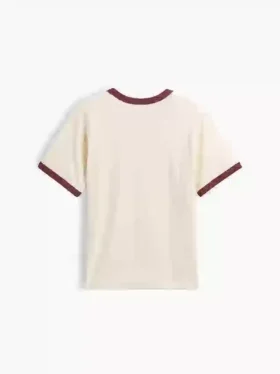 Ringer-T-shirt med tryck för barn i avslappnad passform med New York-motiv