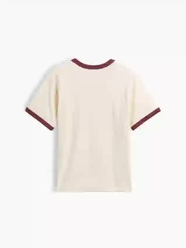 Ringer-T-shirt med tryck för barn i avslappnad passform med New York-motiv