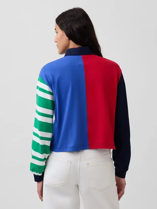Robert Indiana Love kort rugbytröja