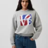 Robert Indiana Vintagesoft Love-tröja