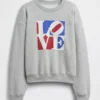 Robert Indiana Vintagesoft Love-tröja
