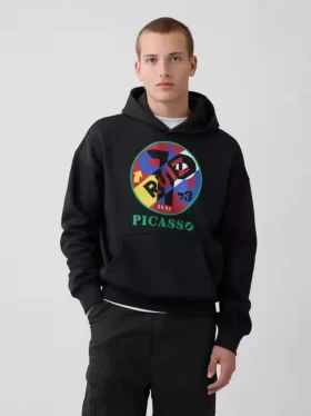 Robert Indiana Vintagesoft-tröja med huva