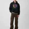 Robert Indiana Vintagesoft-tröja med huva