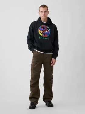 Robert Indiana Vintagesoft-tröja med huva