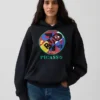Robert Indiana Vintagesoft-tröja med huva