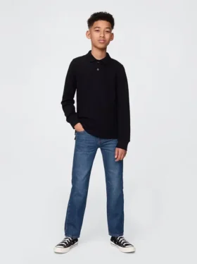 Rättade jeans för barn