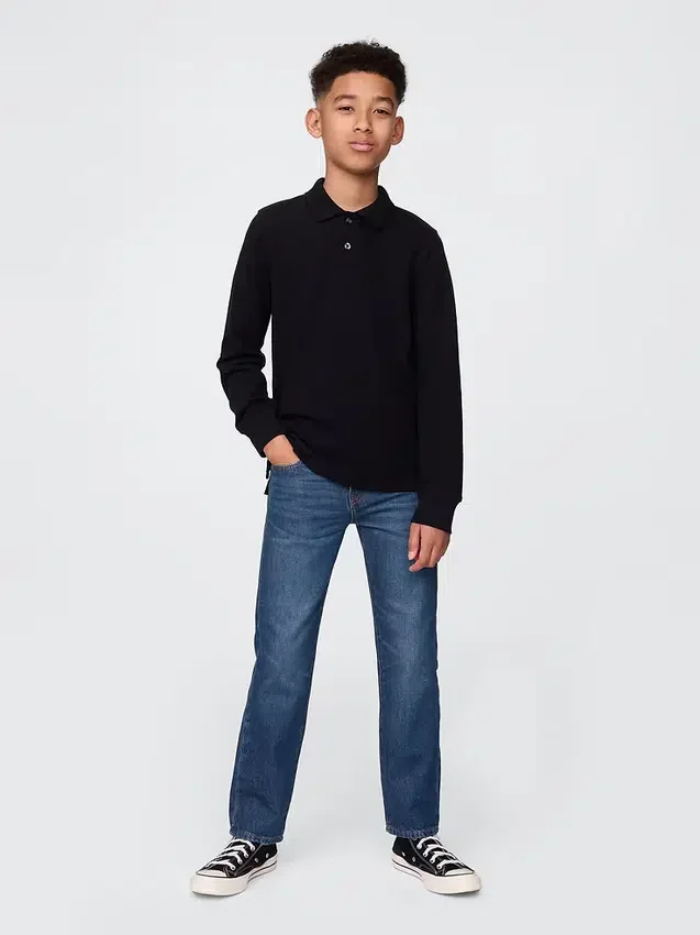 Rättade jeans för barn