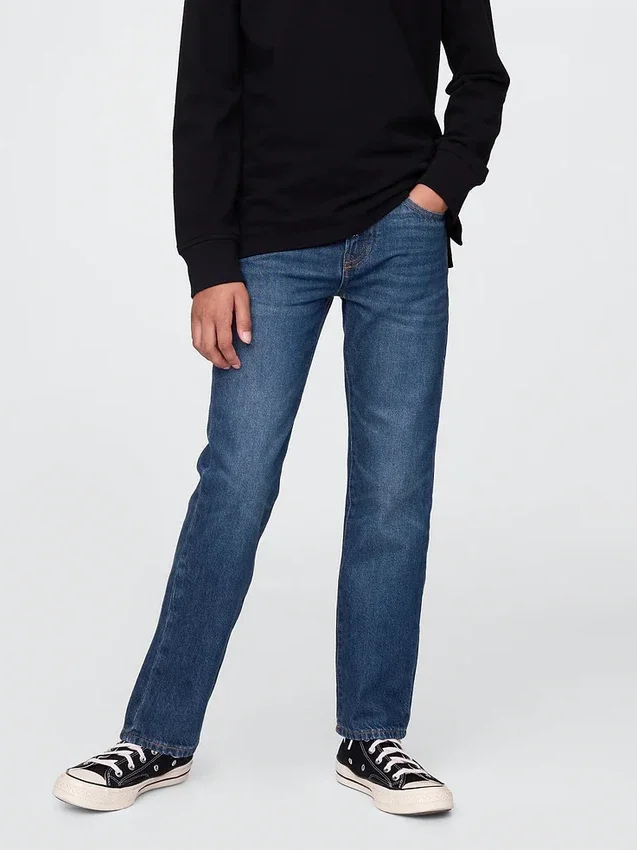 Rättade jeans för barn
