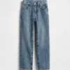 Rättade jeans för barn