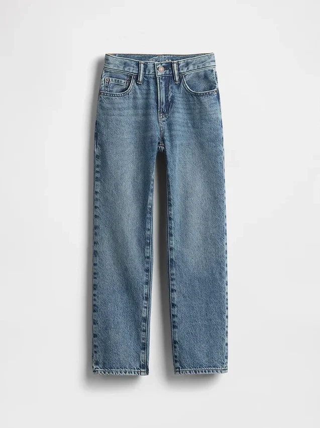 Rättade jeans för barn