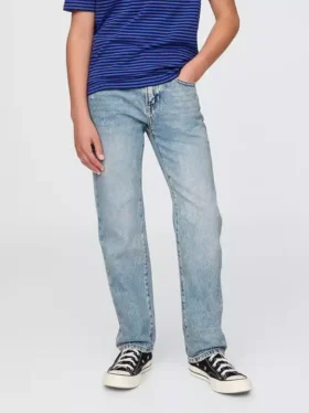 Rättade jeans för barn