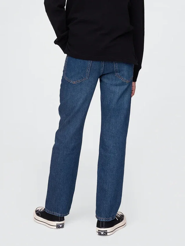 Rättade jeans för barn