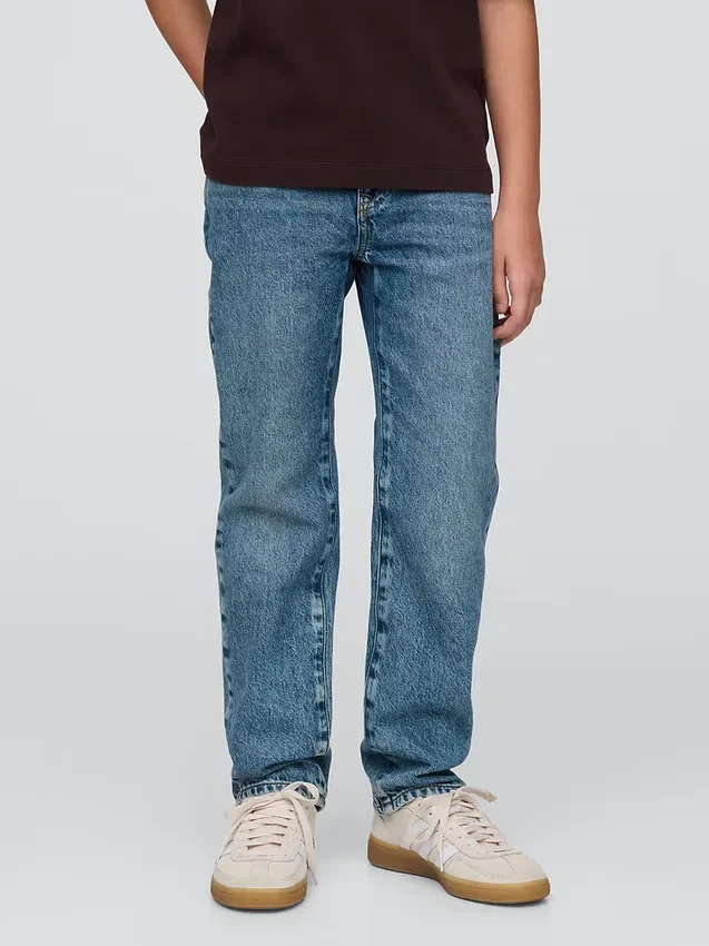 Rättade jeans för barn