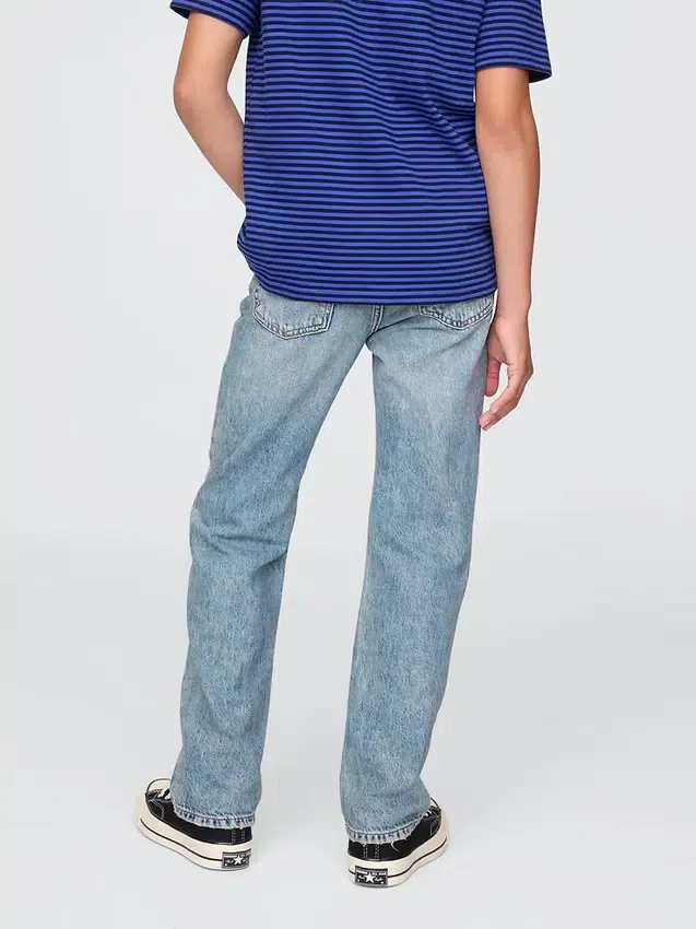 Rättade jeans för barn