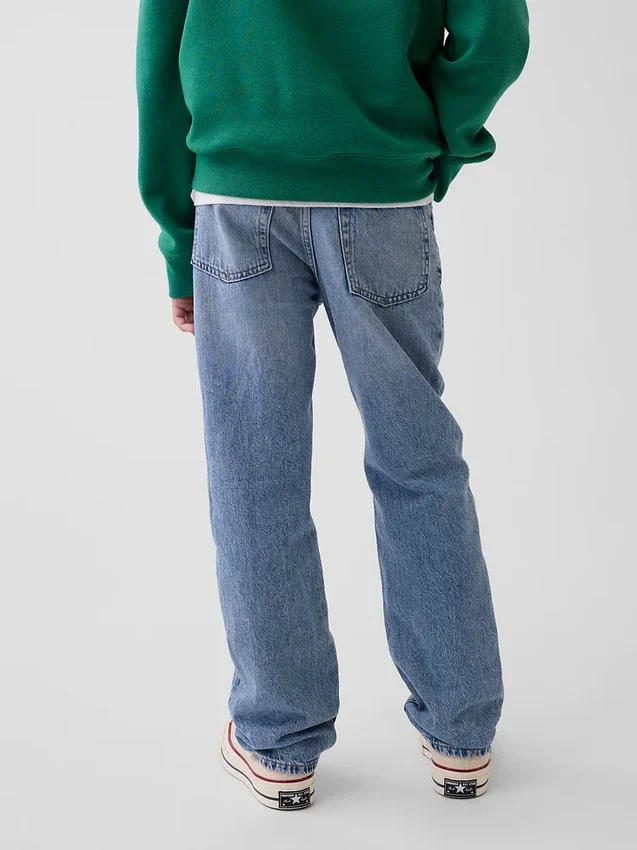 Rättade jeans för barn