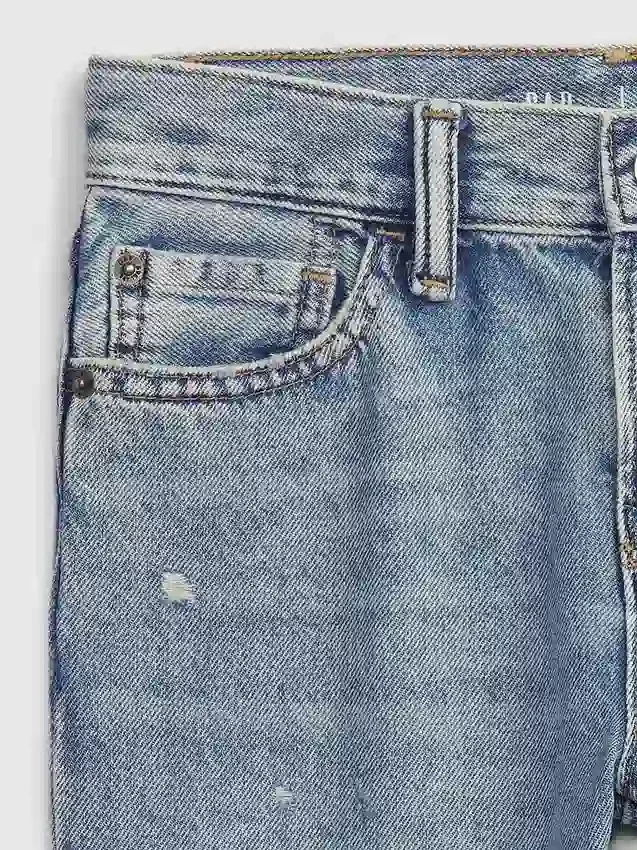 Rättade jeans för barn