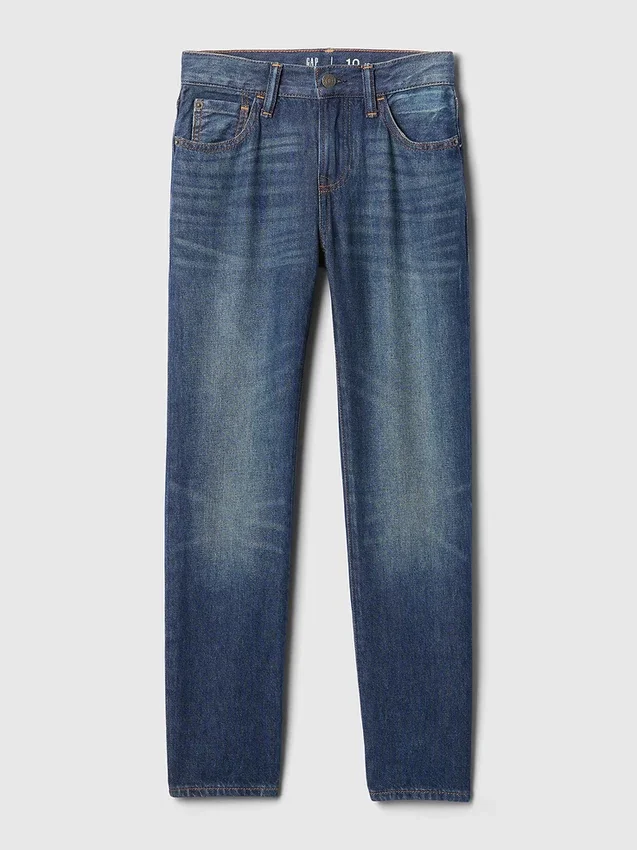 Rättade jeans för barn