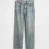 Rättade jeans för barn