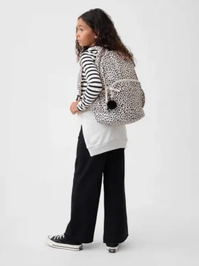 Ryggsäck för barn med leopardmönster