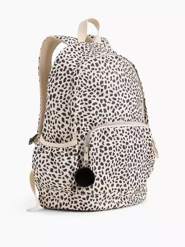 Ryggsäck för barn med leopardmönster
