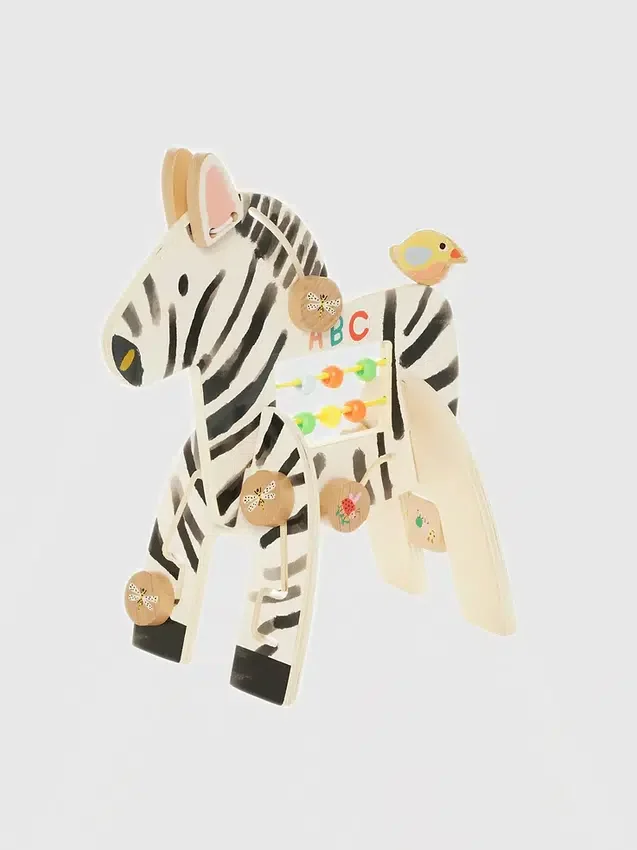 Safari Zebra aktivitetsleksak