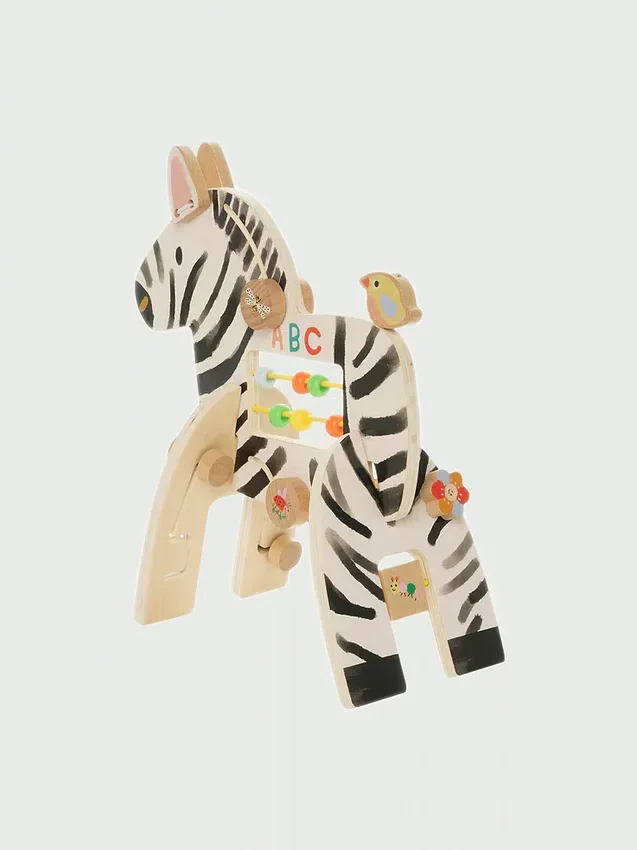 Safari Zebra aktivitetsleksak