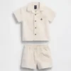 Set med babytröja med fickor