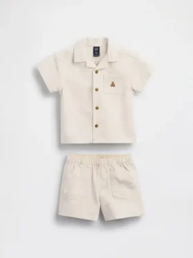 Set med babytröja med fickor
