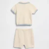 Set med babytröja och pikétröja