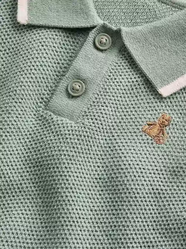 Set med babytröja och pikétröja