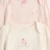 Set med bodysuit i ekologisk bomull för spädbarn (3-pack)