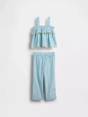 Set med citrongrutigt klädesplagg för Baby & Småbarn