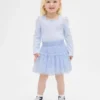 Set med ribbad tröja och tyllkjol för Baby & Småbarn