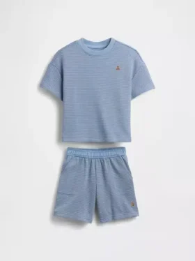 Set med texturerade randiga kläder för Baby & Småbarn