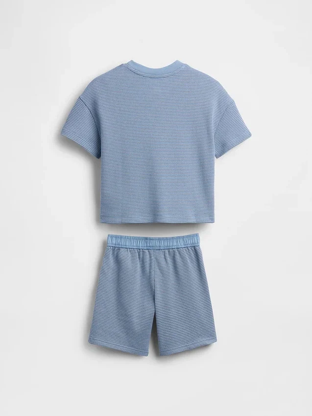 Set med texturerade randiga kläder för Baby & Småbarn