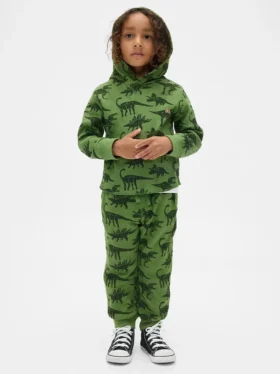 Set med våffelstickad tröja och joggingbyxor för Baby & Småbarn