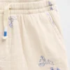 Shorts i bomullsgasväv med tryck för Baby & Småbarn