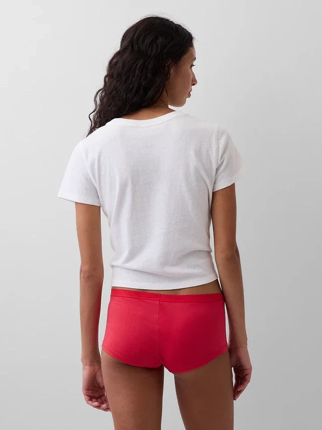Shorts i ekologisk stretchbomull