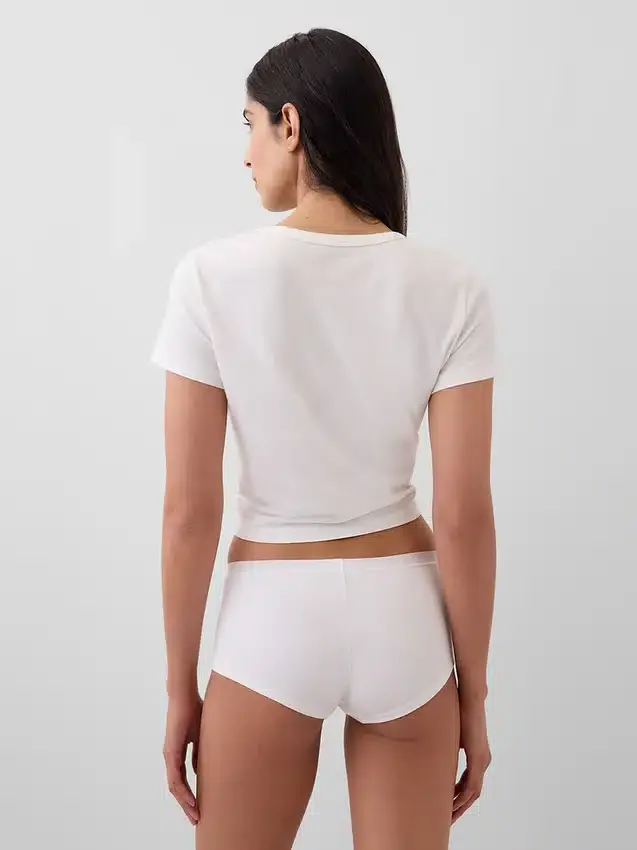 Shorts i ekologisk stretchbomull