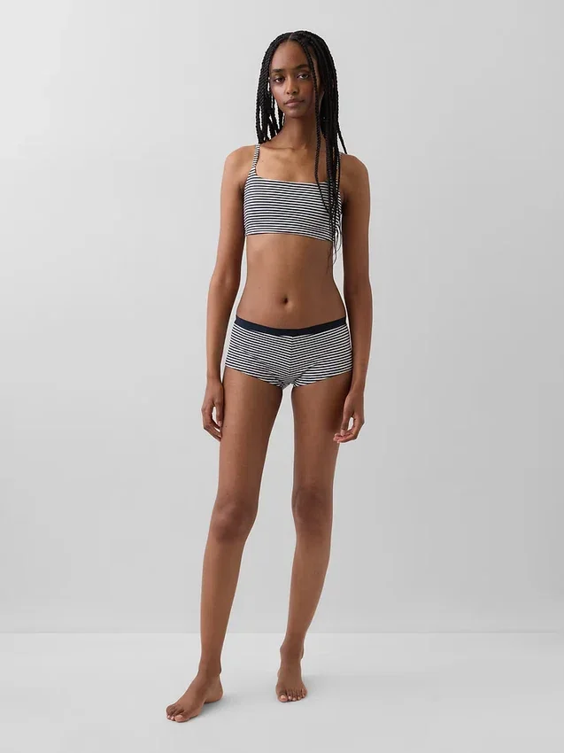 Shorts i ekologisk stretchbomull
