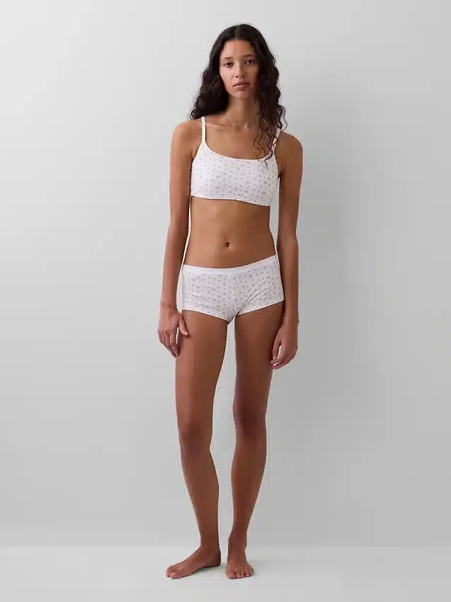 Shorts i ekologisk stretchbomull
